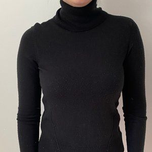 Noisy May Black Turtleneck